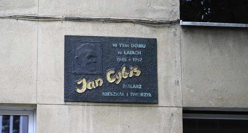 Jan Cybis na Saskiej Kępie