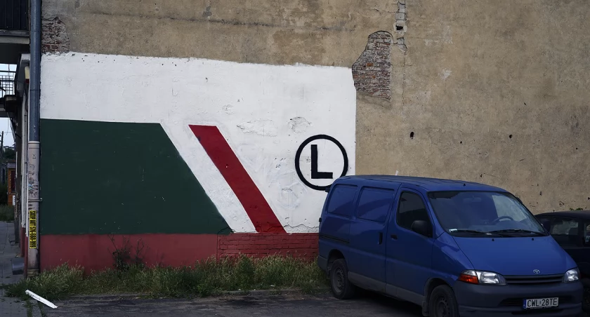 Mural z ulicy Mińskiej
