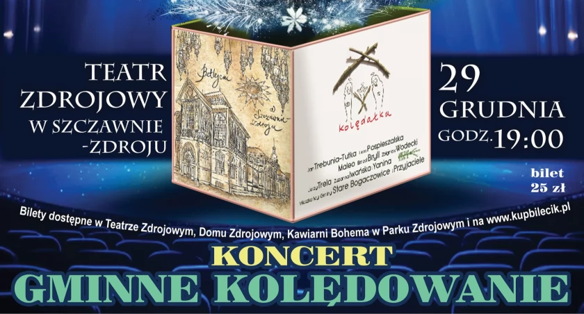 KONCERT GMINNE KOLĘDOWANIE W SZCZAWNIE-ZDROJU