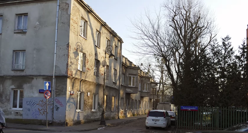 Zimowa ulica Rybna