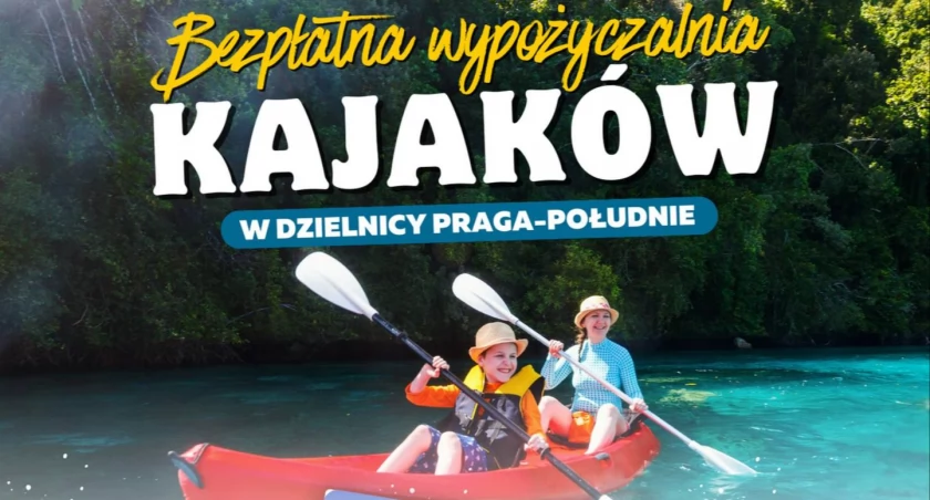 Bezpłatna wypożyczalnia kajaków