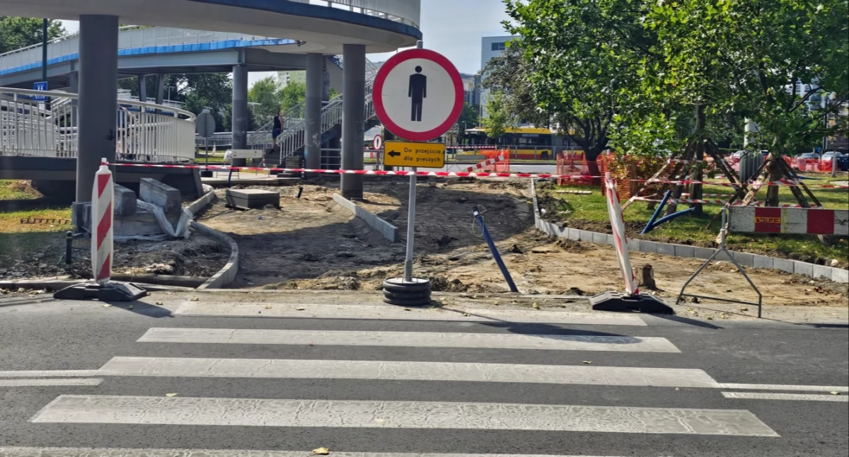 Start modernizacji skrzyżowania ul. Ostrobramskiej i Poligonowej