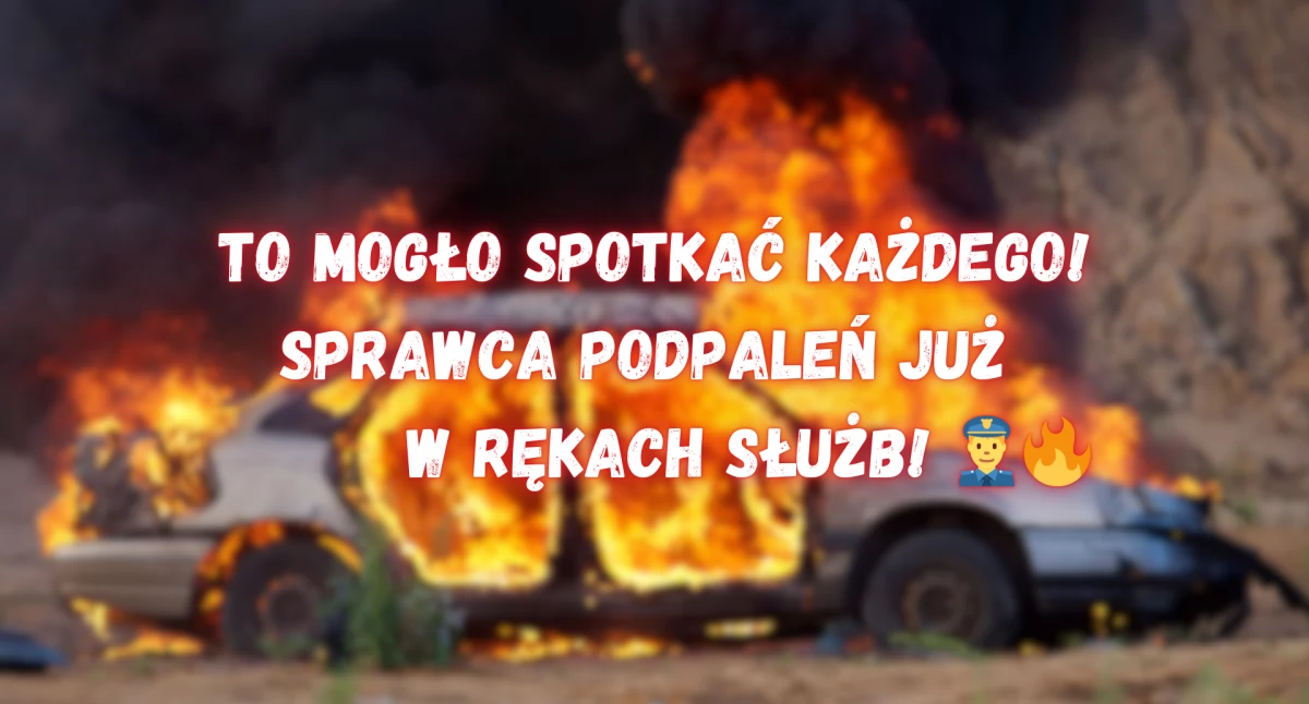 Policja zatrzymuje podejrzanego o podpalenie pięciu samochodów na Saskiej Kępie