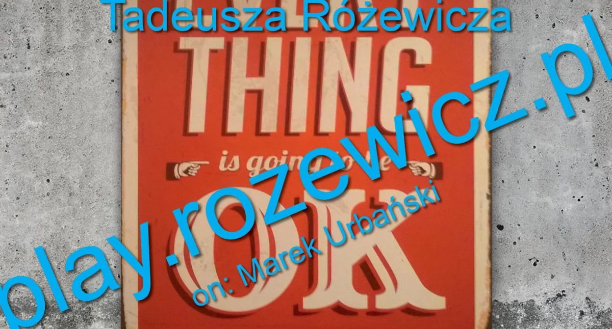 Spektakl „play.rozewicz.pl” – zaproszenie na otwartą próbę generalną