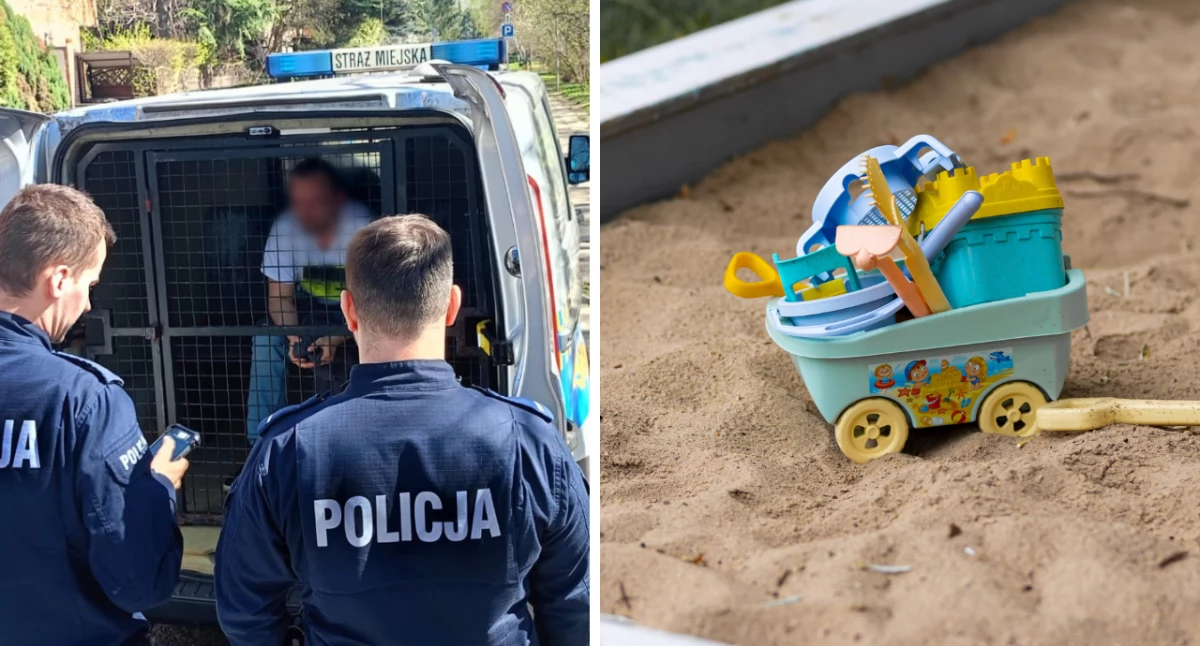 Ekshibicjonista w parku, robił to przy dzieciach. Służby ruszyły w pościg