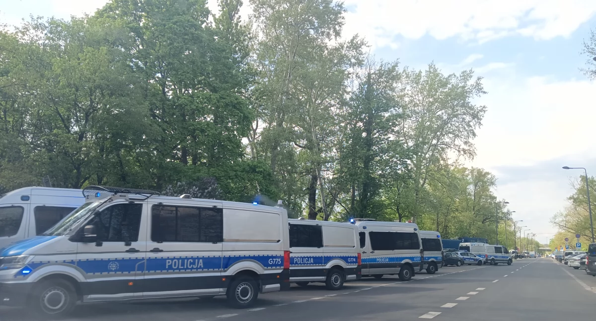 Nie zauważył znaku. Niebezpieczna sytuacja na Kamionku