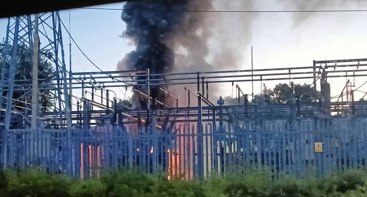 Ogromny pożar na Pradze. Dym było widać z kilometrów 