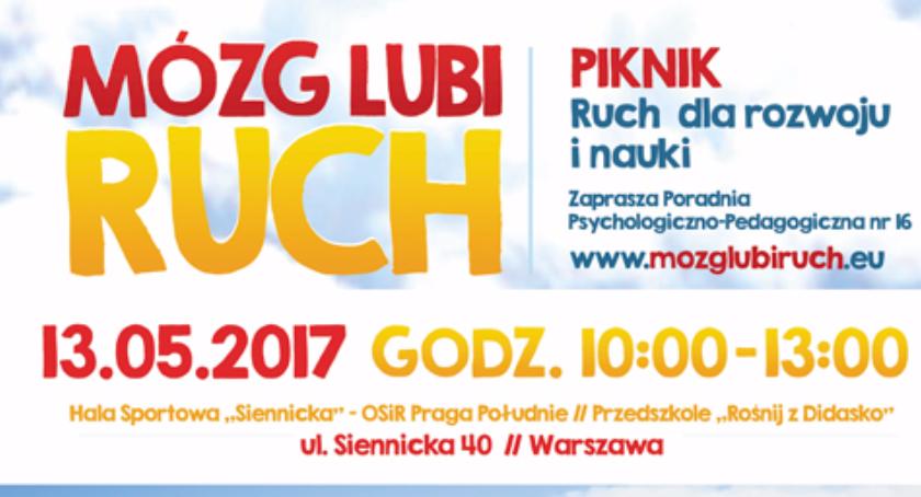 Zapraszamy na piknik Mózg Lubi Ruch
