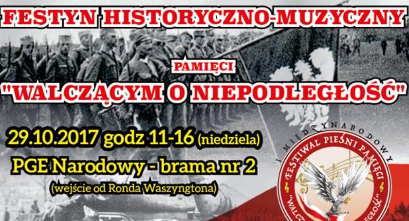 Festyn historyczno-muzyczny pamięci Walczącym o Niepodległość 29 października na Narodowym