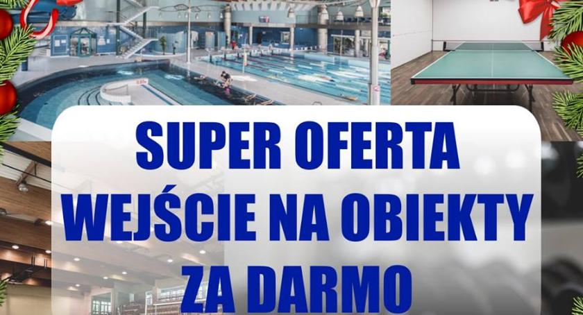 Zadbaj o formę po świętach - wejście do obiektów OSiR bezpłatne w weekend