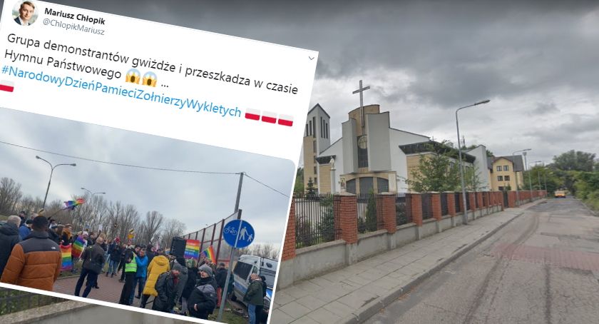 Działacze LGBT zakłócili uroczystości w kościele św. Ojca Pio na Gocławiu