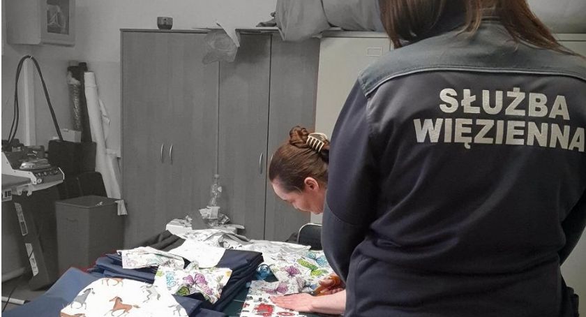Więźniarki z Grochowa wspomagają walkę z koronawirusem