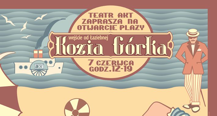 Kozia Górka - otwarcie plaży