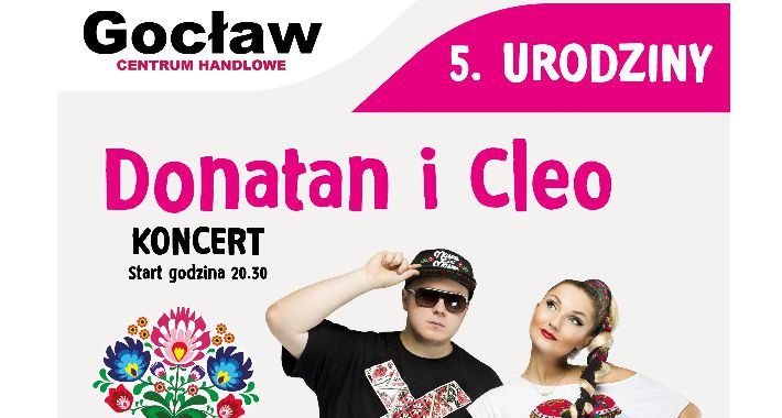 Koncert Donatana i Cleo w CH Gocław
