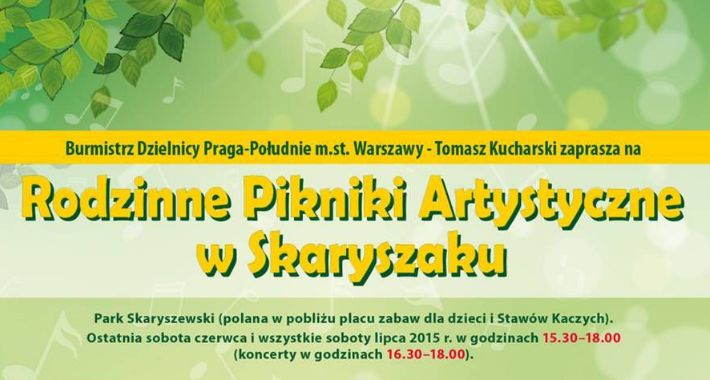 Rodzinne Pikniki Artystyczne w Skaryszaku