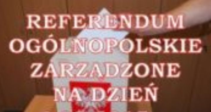 Wypłata diet za pracę w Obwodowych Komisjach Wyborczych ds. Referendum
