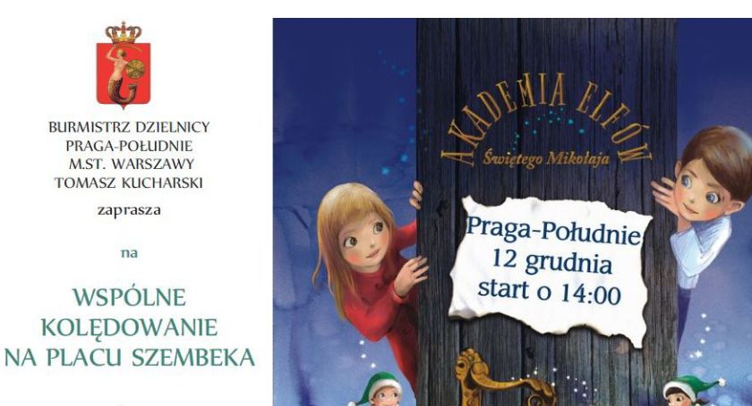 Kolędowanie i rozświetlenie choinki na Pl. Szembeka