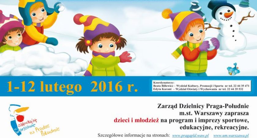Zima w mieście na Pradze Południe – PROGRAM
