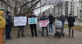 Konserwatorze oddaj nam tor! Pikieta pod torem kolarskim