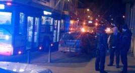 Zaatakował kierowcę autobusu, trzeba było założyć mu kaftan
