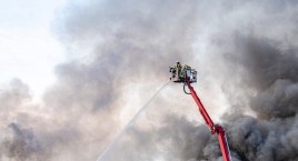 AKTUALIZACJA: pożar karczmy Rzym. Długa akcja