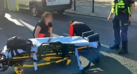 PRZEJEŻDŻAŁA PRZEZ PRZEJŚCIE. Zdarzenie na Pradze-Południe