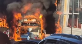 UWAGA! POTĘŻNE KŁĘBY DYMU! Spłonął miejski autobus, &hellip;