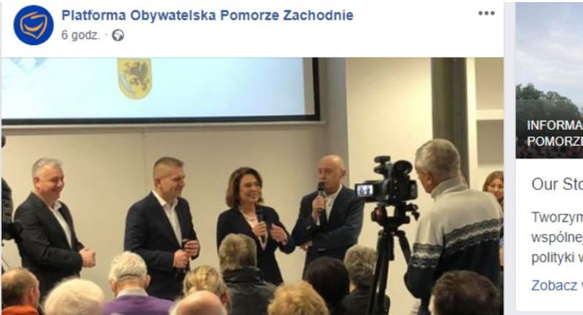 Kandydatka PO na prezydenta nie odwiedzi już Szczecinka