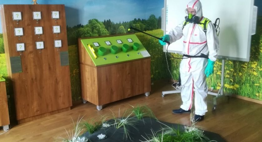 Centrum ekologiczne w Szczecinku już po dezynfekcji