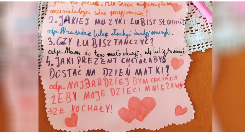 Dzień Mamy w SP4. Uczniowie przygotowali wywiady i muzyczne laurki 