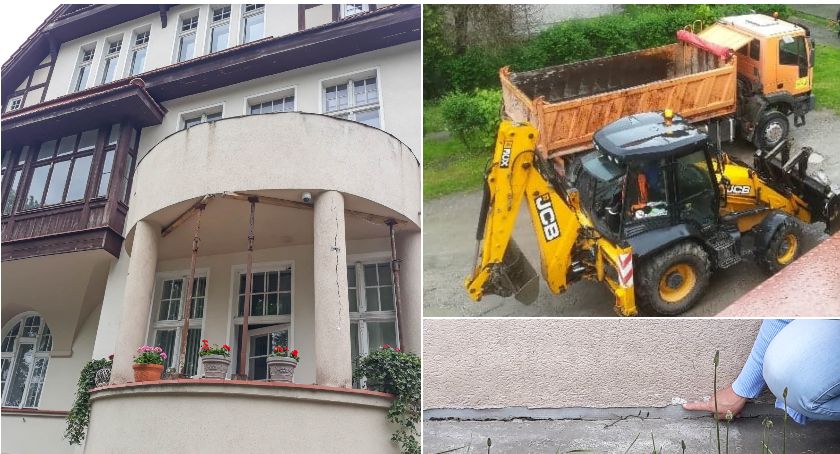 Zabytkowa kamienica została zniszczona. Przyczyną sąsiednie prace budowlane?