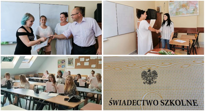 Nietypowy rok szkolny zakończony nietypowym odbiorem świadectw
