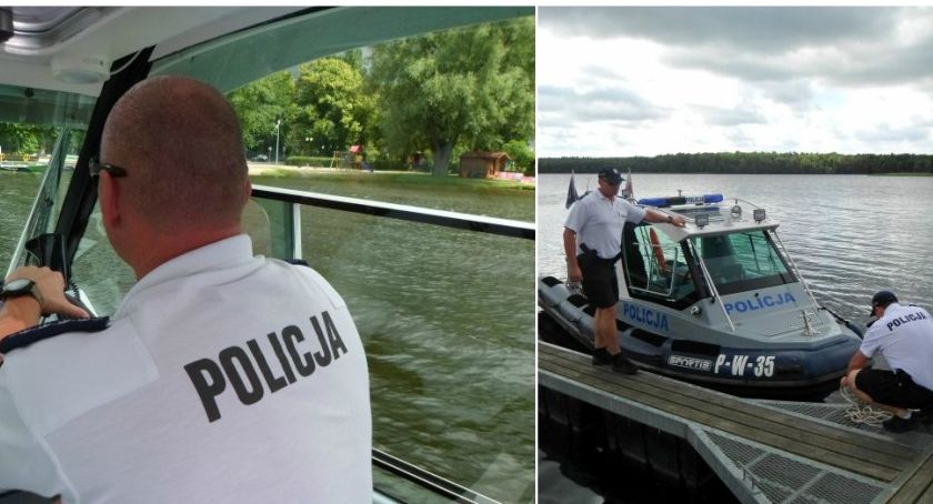 Policyjne patrole już na wodzie i plażach
