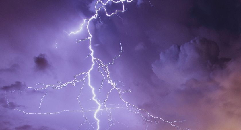 Burze z gradem. Ostrzeżenie meteorologiczne