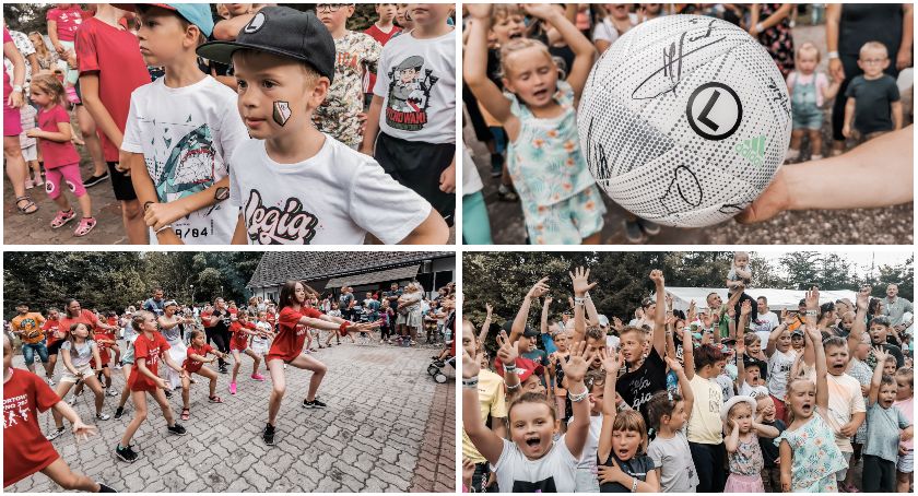 Uśmiechy i dobra zabawa, czyli drugi Dzień Dziecka z Legią Warszawa w Szczecinku