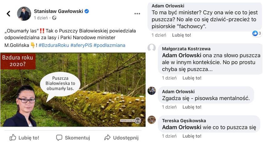 M.Golińska w zderzeniu z hejtem: Coraz trudniej mi zachować spokój, nikt nie chce tego weryfikować