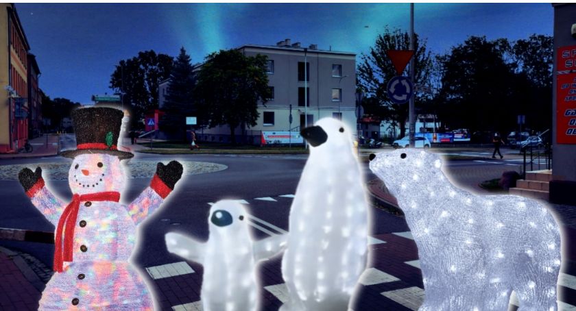 Potrzeby mieszkańców Szczecinka? Bałwanek, pingwinki i... niedźwiadek