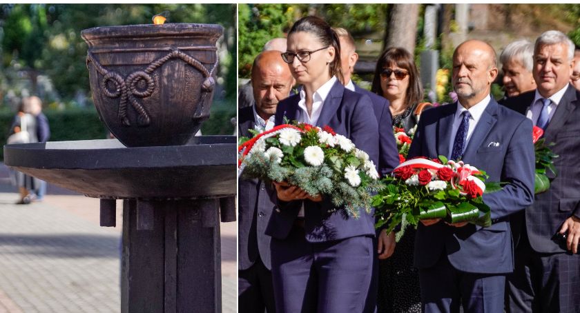Wspólnie uczcili 81. rocznicę wybuchu II wojny światowej. „Obostrzenia nie zwalniają nas z patriotycznego obowiązku”