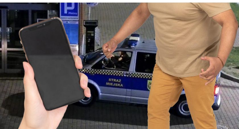 Ukradł telefon i opluł strażniczkę: „Złodzieju, oddaj telefon mojego dziecka!”. Awantura na ul. Polnej w Szczecinku