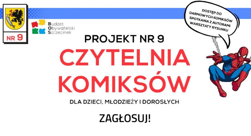 „Komiksowy” pomysł w Budżecie Obywatelskim