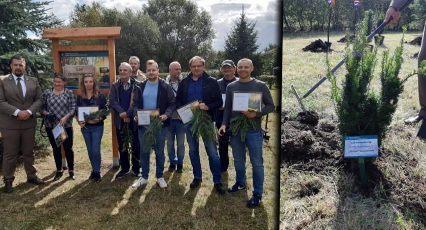 Dziennikarze posadzili drzewa. W Szczecinku powstał „Las Dziennikarzy” 