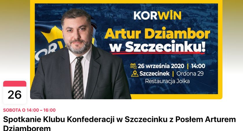 Artur Dziambor w Szczecinku. Zaproszenie na spotkanie