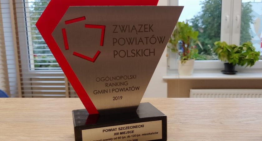 Szczęśliwa trzynastka! Powiat szczecinecki znów wysoko w rankingu