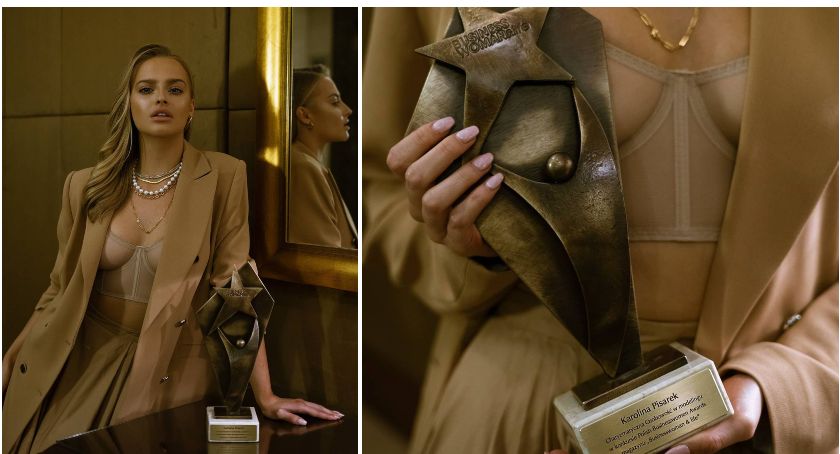 Karolina Pisarek z kolejną statuetką. „Charyzmatyczna osobowość w świecie modelingu”