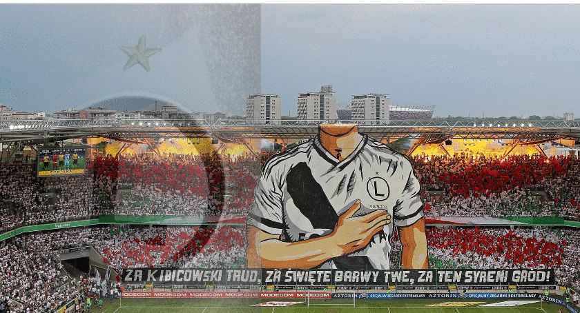 Fanclub Legii ze Szczecinka wspiera oprawy meczowe. Zebrano 3,5 tys. zł