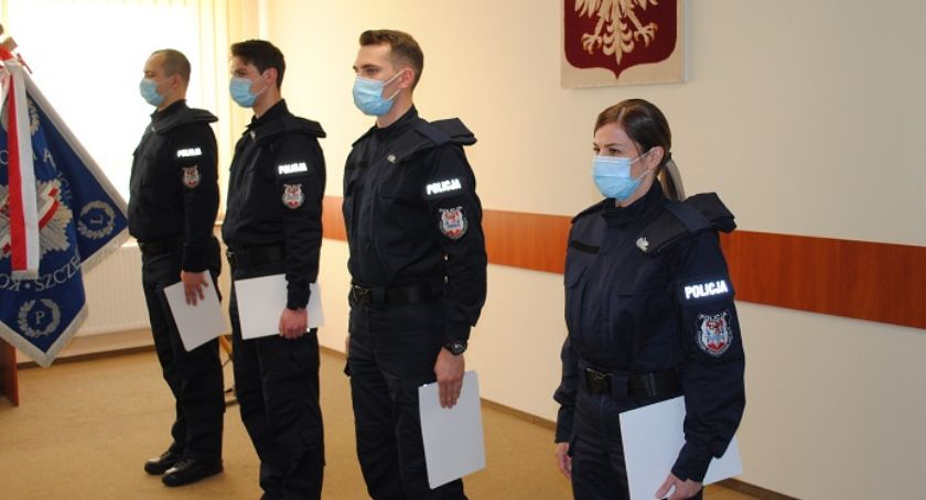 Nowi policjanci w Szczecinku