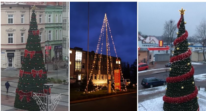 Szczecinek w świątecznym nastroju i w różnych wersjach