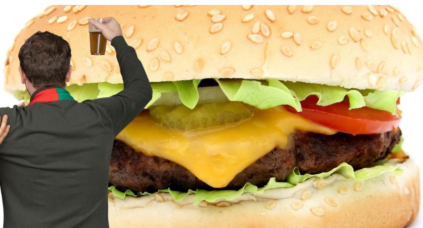 Pojechali na hamburgery, potem popili