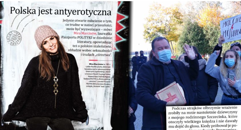 „Jest pan ch**em”. Mira Marcinów pod wrażeniem dziewczyn krzyczących na księdza