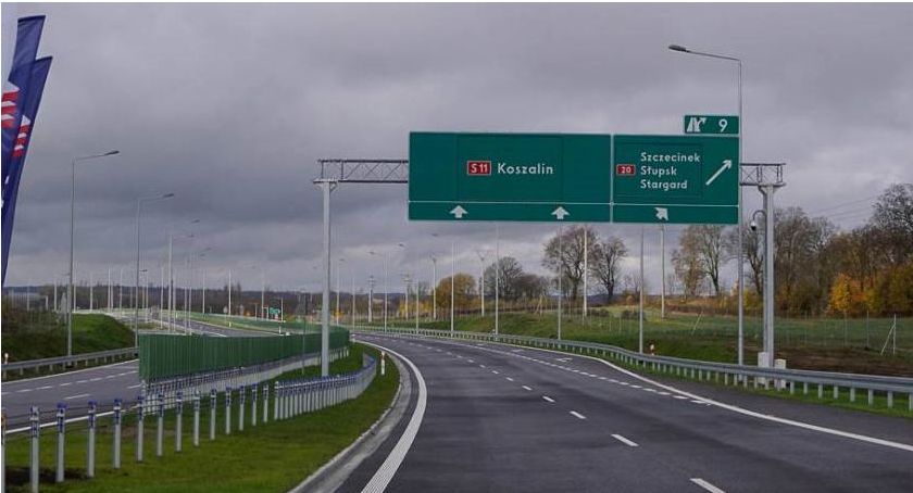 Ekspresówką ze Szczecinka do Koszalina. Czekamy